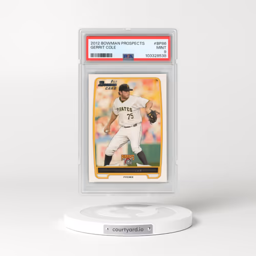 2012 Bowman Prospects #BP86 Gerrit Cole (PSA 9 MINT)
