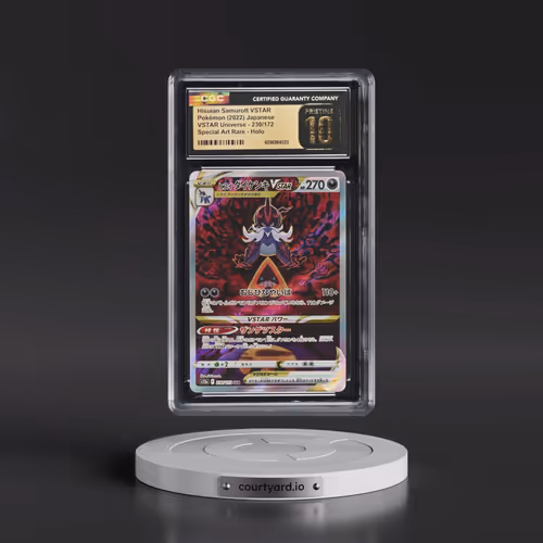 2022 VSTAR Universe #230/172 Hisuian Samurott VSTAR - Special Art Rare Holo (CGC 10 PRISTINE)