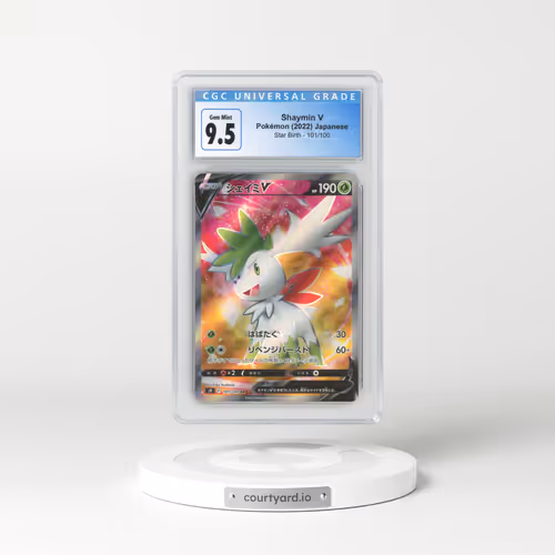 2022 Star Birth #101/100 Shaymin V - Super Rare Holo (CGC 10 GEM MINT)