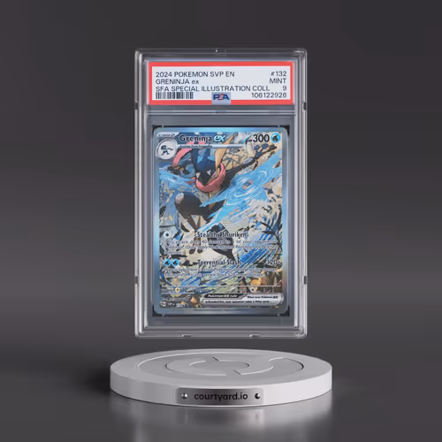 2024 Pokémon Svp EN-SV Black Star Promo #132 Greninja EX - Holo Shrouded Fable Special Illustration