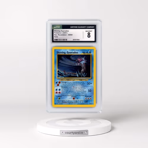 2001 Neo Revelation #65/64 Shining Gyarados - Holo (CGC 8 NM-MT)