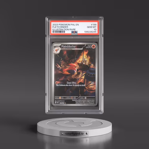 2023 Pokémon Pal EN-Paldea Evolved #199 Fletchinder - Illustration Rare (PSA 10 GEM MINT)
