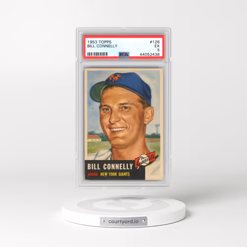 1953 Topps #126 Bill Connelly (PSA 5 EX)