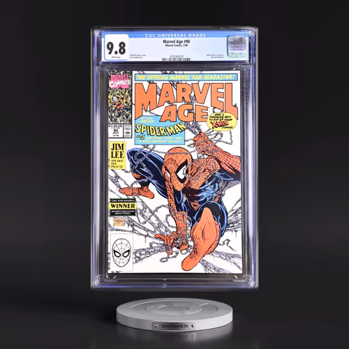 Marvel Age #90 CGC 9.8 White Pages (Marvel Comics, 7/90) - Universal