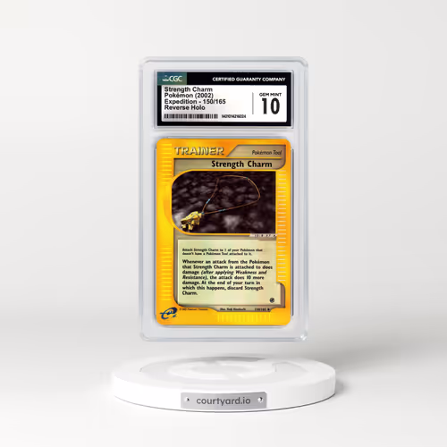 2002 Expedition #150 Strength Charm - Holo e-Card Symbol (CGC 10 GEM MINT)