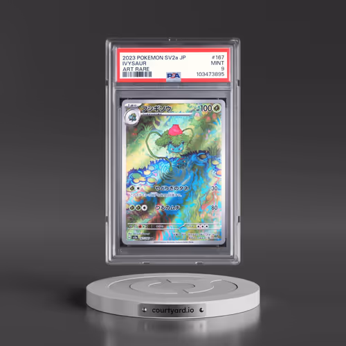 2023 Pokémon Sv2a-Pokemon 151 #167 Ivysaur - Art Rare (PSA 9 MINT)