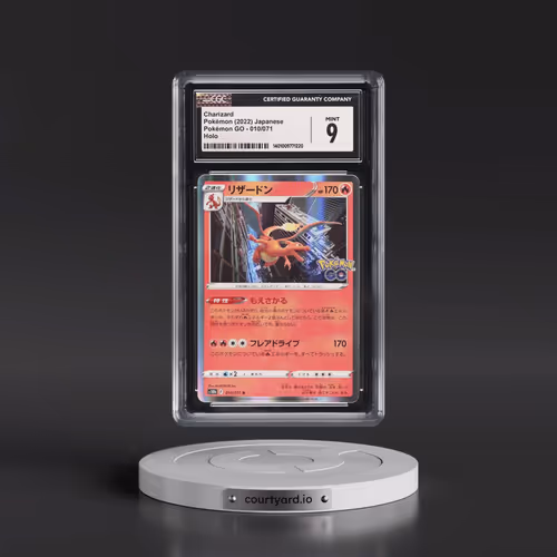 2022 Pokémon GO #010/071 Charizard - Holo (CGC 9 MINT)