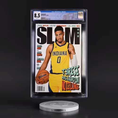 SLAM #245 CGC 8.5 White Pages (Slam Media Inc., 8-9/23) - Universal Haliburton Variant