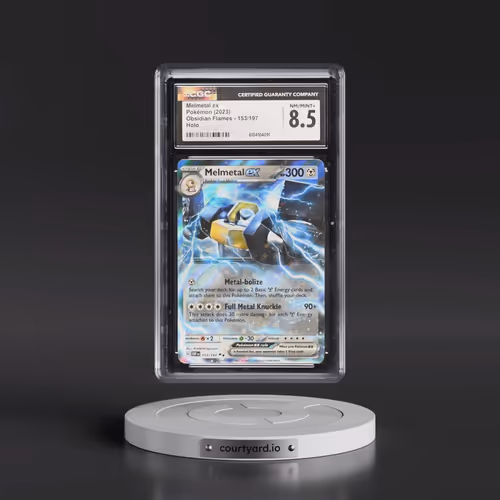 2023 Obsidian Flames - OBF EN #153/197 Melmetal ex - Holo (CGC 8.5 NM-MT+)