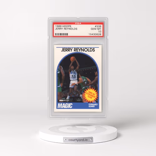 1989 Hoops #339 Jerry Reynolds (PSA 10 GEM MINT)