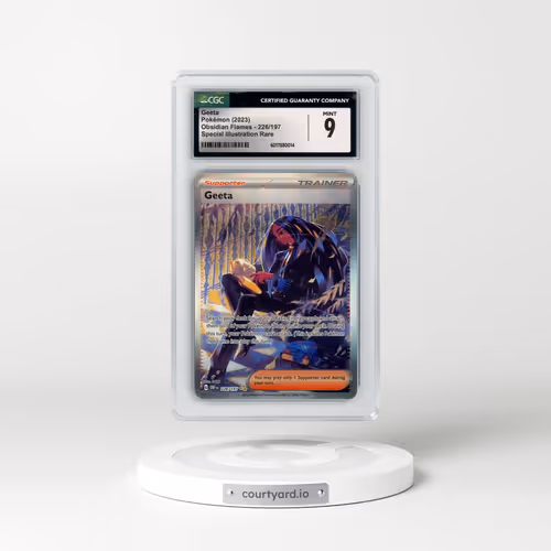 2023 Pokémon Obf EN-Obsidian Flames #226 Geeta - Special Illustration Rare (CGC 9 MINT)