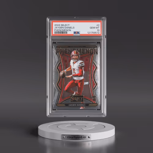 2024 Panini Select Phenomenon #2 Jayden Daniels (PSA 10 GEM MINT)