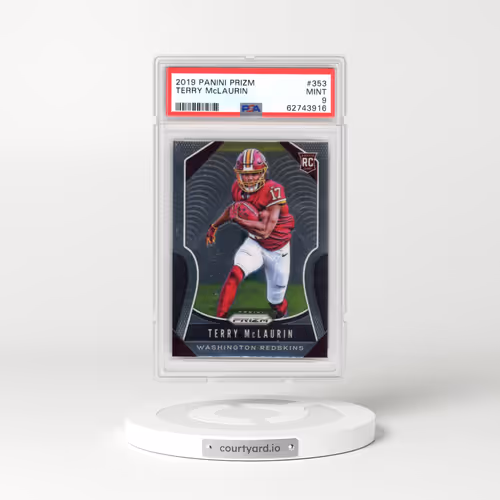 2019 Panini Prizm #353 Terry McLaurin (PSA 9 MINT)