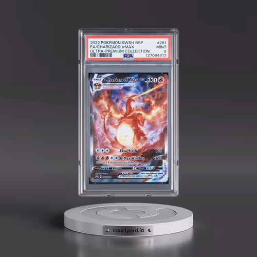 2022 Pokémon Swsh Black Star Promo #261 Charizard Vmax - Full Art Sword & Shield Ultra-Premium Colle