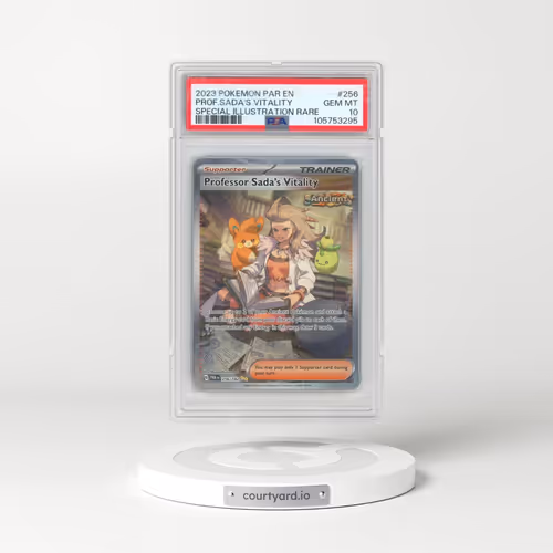 2023 Pokémon Par EN-Paradox Rift #256 Professor Sada's Vitality - Special Illustration Rare (PSA 10
