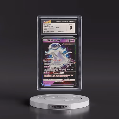 2017 Crimson Invasion #49/111 Nihilego GX - Holo (CGC 9 MINT)