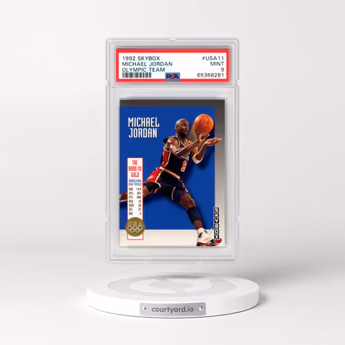 1992 Skybox Olympic Team #USA11 Michael Jordan (PSA 9 MINT)