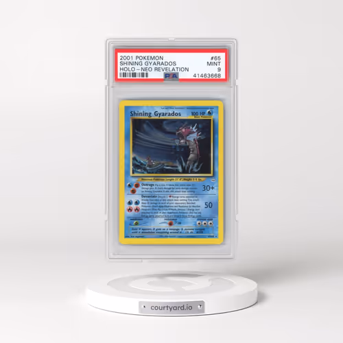2001 Pokémon Neo Revelation #65 Shining Gyarados - Holo Holo (PSA 9 MINT)