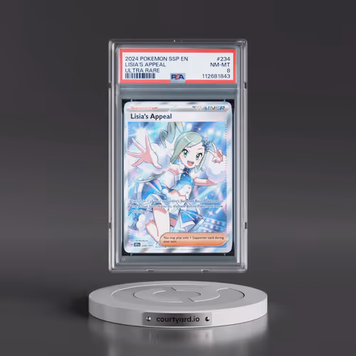 2024 Pokémon Ssp EN-Surging Sparks #234 Lisia's Appeal - Ultra Rare (PSA 8 NM-MT)