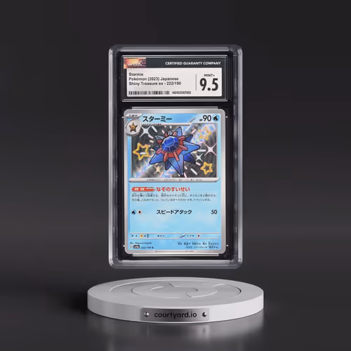 2023 Shiny Treasure ex #222/190 Starmie - Shiny Rare Holo (CGC 9.5 MINT+)