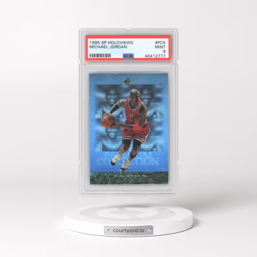 1995 SP Holoviews #PC5 Michael Jordan (PSA 9 MINT)