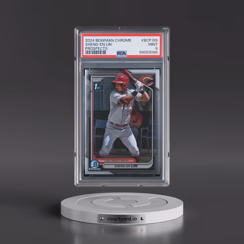 2024 Bowman Chrome Prospects #BCP155 Sheng-EN Lin (PSA 9 MINT)
