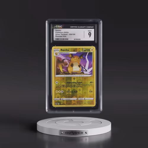 2022 Silver Tempest #050/195 Raichu - Reverse Holo (CGC 9 MINT)