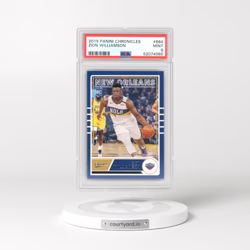 2019 Panini Chronicles #664 Zion Williamson (PSA 9 MINT)