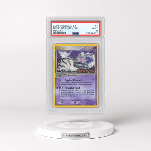 2005 Pokémon EX Deoxys #7 Dusclops - Reverse Foil (PSA 9 MINT)