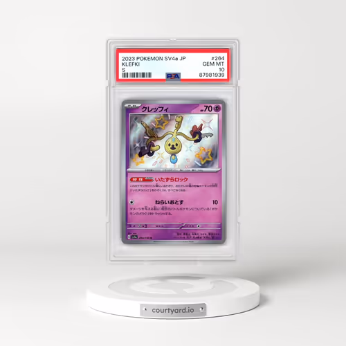 2023 Pokémon Sv4a-Shiny Treasure EX #264 Klefki - S (PSA 10 GEM MINT)