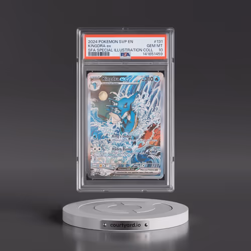2024 Pokémon Svp EN-SV Black Star Promo #131 Kingdra EX - Holo Shrouded Fable Special Illustration C
