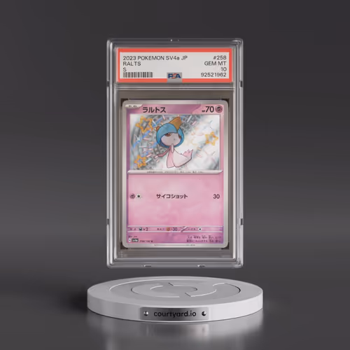 2023 Pokémon Sv4a-Shiny Treasure EX #258 Ralts - S (PSA 10 GEM MINT)
