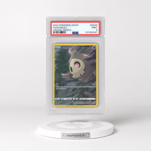 2023 Pokémon Sword and Shield Crown Zenith #GG28 Duskull - Full Art (PSA 9 MINT)