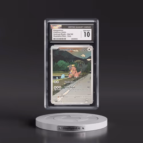 2025 Pokémon Dri EN-Destined Rivals #204 Kangaskhan - Illustration Rare (CGC 10 GEM MINT)