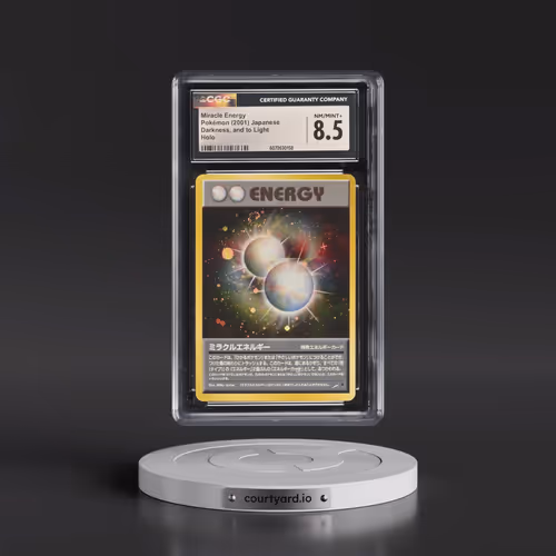 2001 Darkness, and to Light Miracle Energy - Holo (CGC 8.5 NM-MT+)