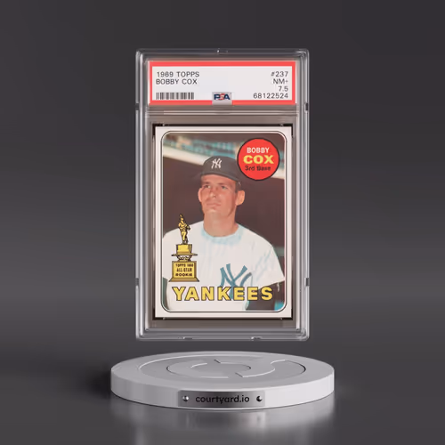 1969 Topps #237 Bobby Cox (PSA 7.5 NM+)
