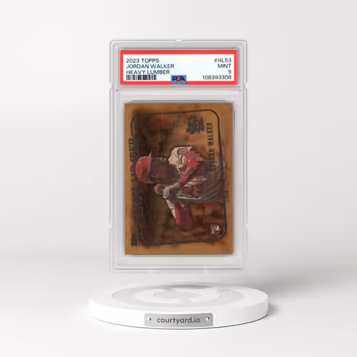2023 Topps Heavy Lumber #HL53 Jordan Walker - Update (PSA 9 MINT)