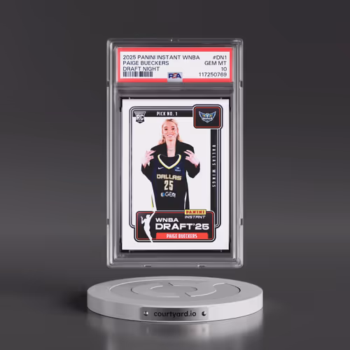 2025 Panini Instant WNBA Draft Night #DN1 Paige Bueckers (PSA 10 GEM MINT)
