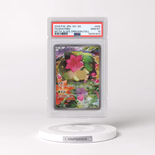 2016 Pokémon Mythical & Legendary Dream Shine Collection #004 Shaymin - 1st Edition Full Art (PSA 10