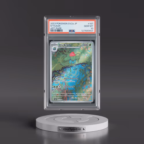 2023 Pokémon Sv2a-Pokémon 151 #167 Ivysaur - Art Rare (PSA 10 GEM MINT)