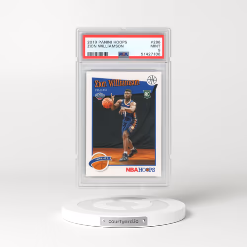 2019 Panini Hoops #296 Zion Williamson (PSA 9 MINT)