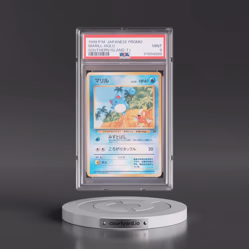 1999 Pokémon Promo Southern Islands Marill - Holo Southern Island-T.I. (PSA 9 MINT)
