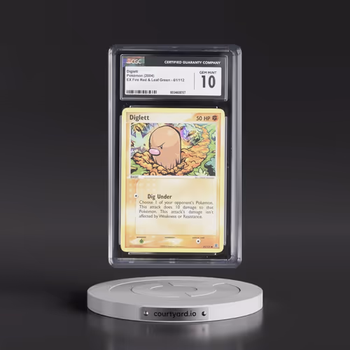 2004 EX Fire Red & Leaf Green #61/112 Diglett (CGC 10 GEM MINT)