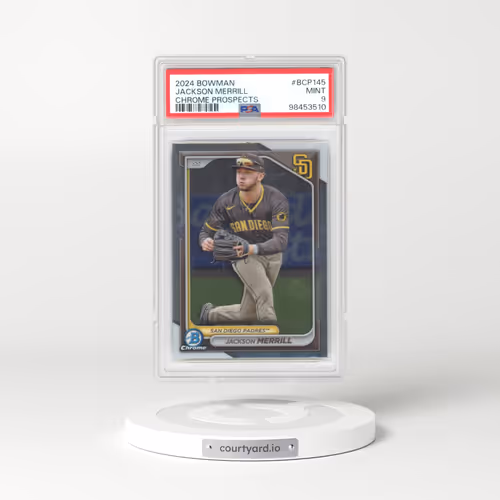 2024 Bowman Chrome Prospects #BCP145 Jackson Merrill (PSA 9 MINT)