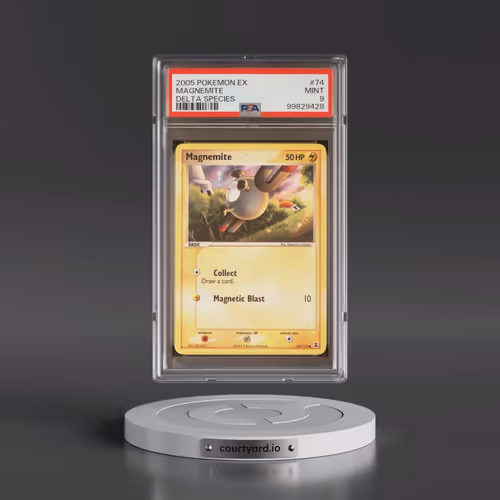 2005 Pokémon EX Delta Species #74 Magnemite (PSA 9 MINT)