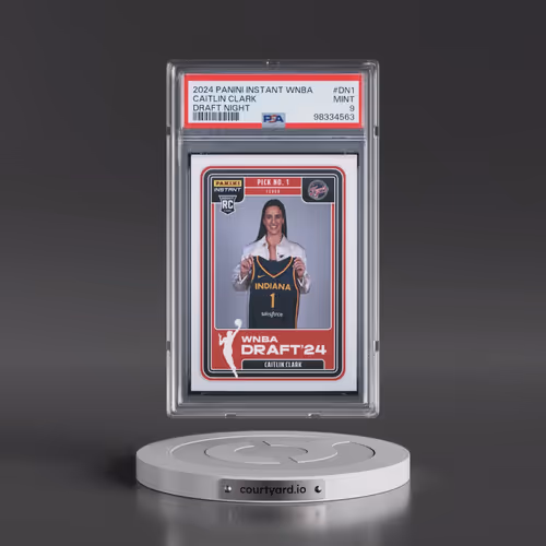 2024 Panini Instant WNBA Draft Night #DN1 Caitlin Clark (PSA 9 MINT)