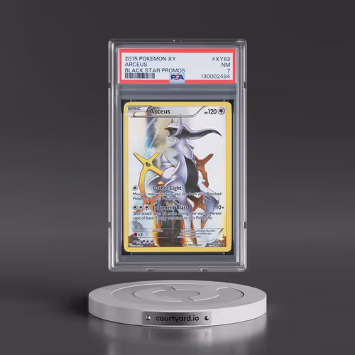 2015 Pokémon XY Black Star Promos #XY83 Arceus (PSA 7 NM)