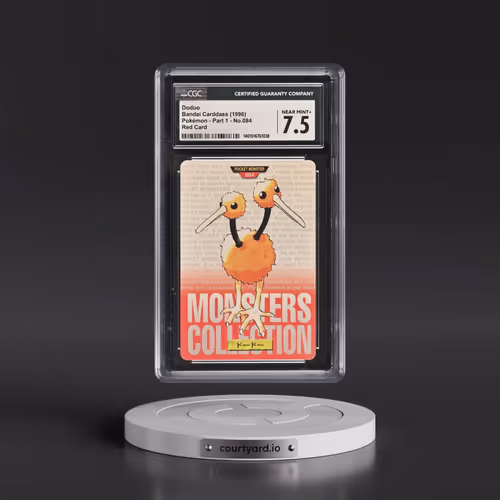 1996 (Monsters Collection) Part 1 #084 Doduo - Red Card (CGC 7.5 NM+)