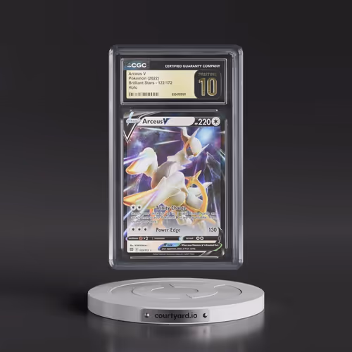 2022 Brilliant Stars #122/172 Arceus V - Holo (CGC 10 PRISTINE)