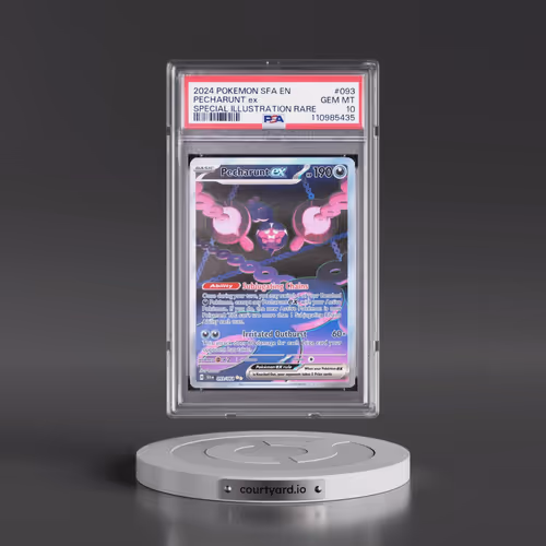 2024 Pokémon Sfa EN-Shrouded Fable #093 Pecharunt EX - Holo Special Illustration Rare (PSA 10 GEM MI